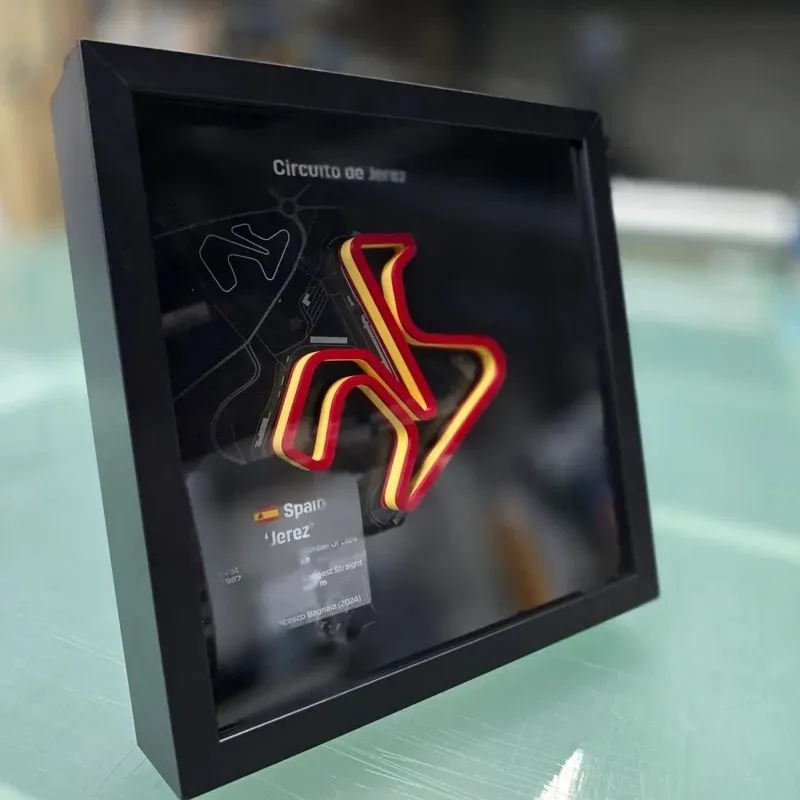 تابلو دیواری پیست موتور Jerez GP